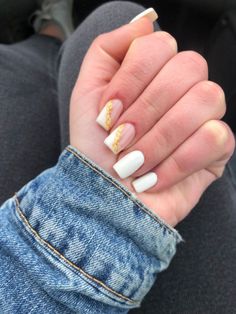 Baby Shower Nails, January Nails, French Manicure Nails, Summer Nails Colors, Nails Desing, Pretty Acrylic Nails, Chic Nails, Short Acrylic Nails