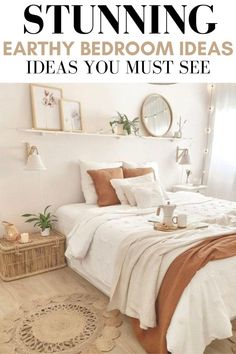 a bedroom with white walls and wood flooring is featured in the article's cover