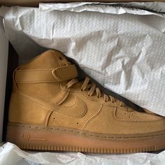 In Original Box. Never Worn. Women's 11 Uk 8.5 Eur 43 Nike Air Force1 Brown, Nike Air Force 1 Doré, Nike Air Command Force Billy Hoyle, Nike Air Force 1 Camel, Nike Air Brown Shoes, Nike Air Force 1 Luxe Pecan, Nike Airforce Brown, Nike Cognac, Cognac Nike