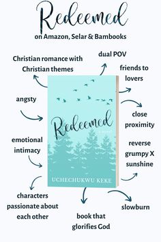 a book cover with words describing the different types of books that are read by people