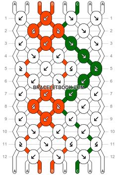 an image of the same pattern as shown in this diagram, but with different colors