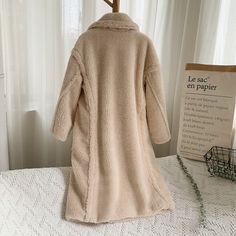 FREE SHIPPING Oversized Leopard Long Teddy Bear Jacket Coat Women 2019 Winter Ladies Overcoat Chunky Outerwear Plus Size Faux Lamb Fur Jackets JKP2928 Long Coat With Faux Fur Lining For Cold Weather, Cold Weather Long Coat With Faux Fur Lining, Winter Long Coat With Faux Fur Lining, Winter White Outerwear With Faux Fur Lining, Cold Weather Pea Coat With Faux Fur Trim, Winter Long Coat With Faux Fur Trim, Faux Fur Long Coat For Fall, Winter Faux Fur Long Coat, Long Sleeve Fur Coat With Faux Fur Lining