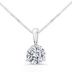 Add simplicity to your style with this striking 1.00 ctw Diamond Solitaire Pendant crafted in 14kt polished white gold. Avg. Color: J/K Avg. Clarity: I1/I2 PD10465-4WC Diamond Necklace Simple, Diamond Solitaire Pendant, Solitaire Diamond Pendant, Diamond Pendants Designs, Diamonds Necklace, Simple Diamonds, Diamond Solitaire Necklace, Solitaire Necklaces, Solitaire Pendant