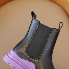 Pattern: solid Color: black, purple, green Cylinder height: low cylinder Sole material: Rubber Insole material: PU Thickness: normal Gender: neutral, boy, girl Launch: Autumn 2021 Season: winter, spring, autumn Black Polyurethane Martin Boots With Round Toe, Trendy Black Faux Leather Martin Boots, Trendy Purple Boots For Spring, Trendy Purple Boots With Round Toe, Trendy Purple Round Toe Boots, Trendy Purple Ankle-high Boots, Purple Synthetic Boots For Spring, Purple Synthetic Spring Boots, Boys Boots