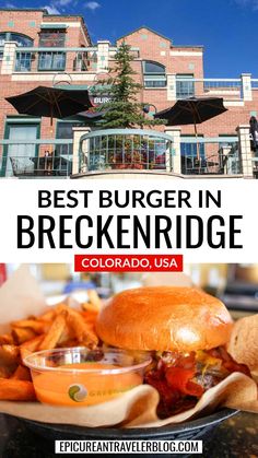 the best burger in breckenridge colorado usa