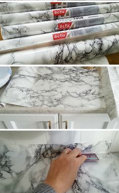 how to paint marble countertops with acrylic