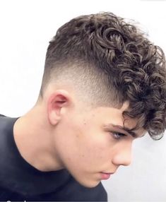 Mens Short Curly Hairstyles, Edgars Haircut, Cortes De Cabello, Curly Hair Photos, Michelada