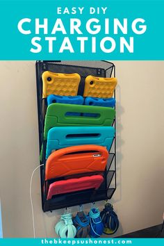 the easy diy charging station is great for kids and adults to use it in their home