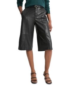 Vince Mid Rise Leather Shorts Leather Shorts Women, Bridal Boots, Corduroy Shorts, Mid Rise Shorts, Tailored Shorts, High Rise Shorts, High Rise Denim, Leather Shorts, Long Shorts