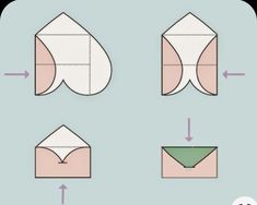 how to make origami envelopes with paper step by step instructions for beginners