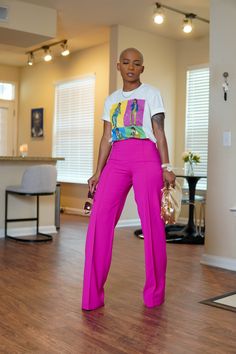 Casual Chic Work Outfit Summer, Tracey Ellis Ross Style Fashion, Summer Outfits With T Shirts, Monochromatic Spring Outfit, Teal Work Outfit, Color Block Outfits Black Women, Classy Summer Outfits Black Women, Color Blocking Outfits Black Women, Casual Brunch Outfit Summer