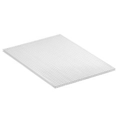 a white plastic tray on a white background