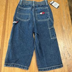 Tommy Hilfiger Denim Blue Jeans. Size 18-24 Months. Straight Leg,, Snap & Zip Front Fly. Elastic Back Waist. Snaps Along Inner Legs. Carpenter Jeans With Hammer Loop. New With Tags. Casual Medium Wash Jeans For Playtime, Tommy Hilfiger Blue Denim Bottoms, Casual Jeans With Pockets For Playtime, Blue Jeans For Summer Playtime, Cotton Jeans With Pockets For Playtime, Toddler Boy Jeans, Vintage Tommy Hilfiger Jeans, Tommy Hilfiger Kids, Tommy Hilfiger Girl