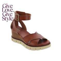 in stock Elegant Brown Wedge Sandals For Summer, Elegant Brown Open Toe Wedge Sandals, Elegant Brown Summer Wedge Sandals, Chic Brown Open Toe Wedge Sandals, Elegant Brown Wedge Sandals With Heel Loop, Chic Brown Wedge Heel Sandals, Chic Brown Ankle Strap Wedge Sandals, Elegant Brown Wedge Sandals For Vacation, Brown Wedge Heel Sandals With Removable Insole