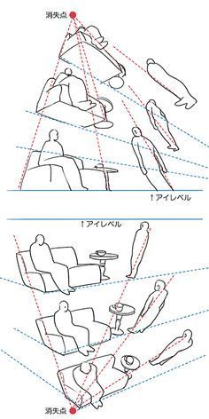 two diagrams showing how to use the same chair