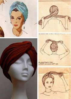 Turban Mode, Pola Topi, Baju Kahwin, Turban Hijab, Boho Styl, Hair Wrap Scarf, Head Wrap Styles, Hair Scarf Styles, Mode Turban