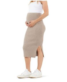 Ripe Maternity Dani Knit Midi Skirt Knit Midi Skirt, Pre Pregnancy, Knit Midi, Slim Legs, Midi Skirt, Pick Up, In Store, Buy Online, Skirt