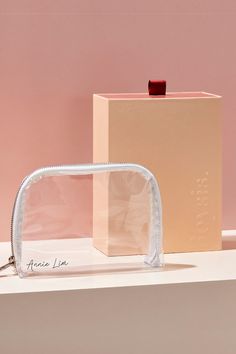 Designed to store all your day-to-day essentials, our transparent makeup case is lightweight, durable and easy to clean. The compact design is perfect for travel or your handbag for those quick touch ups when you're on the move. In just a few clicks, you can add a name, initials or custom text to make a statement for yourself or for the woman who has it all. Travel Toiletries Bag, Clear Travel Bag, Personalized Makeup Bags, Airport Security, Toiletries Organization, Jet Setter, Travel Toiletries, Toiletry Bag Travel, Toiletries Bag