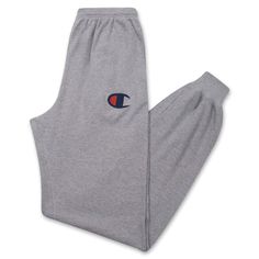 PRICES MAY VARY. CHAMPION SWEATPANTS: These thermal waffle jogger sweatpants are great for lounging around the house, doing errands, or working out. CHAMPION JOGGERS: The cuffed ankles can be pushed up for a sporty and stylish look or if you get too hot while exercising. This helps while playing any range of sports like soccer, basketball, football, or even on the sidelines coaching. COMFORT: The convenient pull on style of these sweatpants for men comes with a drawstring closure that allows you to make the waist as loose or as fitted as you'd like. Wear undone for a casual look and a relaxed feel, or wear cinched closed to your preference for a more fitted look. VERSATILITY: The two pockets, one on each side are ideal for holding items such as your cell phone, wallet, keys, or anything el Champion Joggers, Mens Athletic Pants, Sweatpants For Men, Champion Sweatpants, Cell Phone Wallet, Fathers Day Sale, Mens Workout Clothes, Grey Sweatpants, Athletic Apparel