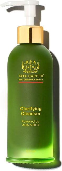 Amazon.com: Tata Harper Clarifying Cleanser, Blemish, Oil-Control Face Wash, 100% Natural, Made Fresh in Vermont, 125ml : Beauty & Personal Care Tata Harper Cleanser, Prickly Pear Flowers, Tata Harper Skincare, Pear Flower, Matte Skin, Tata Harper, Alpha Hydroxy Acid, Gentle Exfoliator, Gel Cleanser