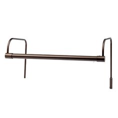 a metal bar with two bars on it and one arm extended to the side, against a white background