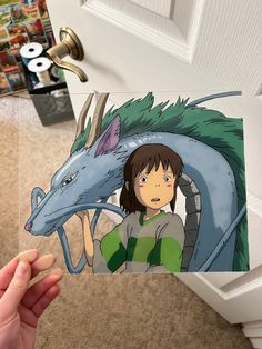 Glass Painting Ideas Aesthetic, Glass Painting Designs Anime, Studio Ghibli Painting Ideas, Glass Painting Aesthetic, Chihiro Drawing, Ghibli Glass Painting, Anime Glass Painting Ideas, Studio Ghibli Glass Painting, Anime Glass Art Painting