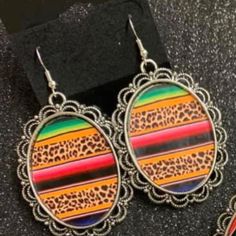 Serape Earrings Serape Earrings, Earrings Color, Full Service, Jewelry Earrings, Fast Delivery, Women Jewelry, Women Shopping, Black, Color