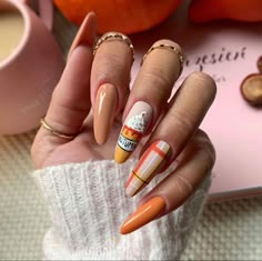 Nail Art Ideas For Spring, Spring Nail Art Ideas, Pretty Nail Polish Colors, Spring Nail Ideas, Witch Nails, Pretty Nail Polish, Gel Polish Manicure, Indigo Nails, Afternoon Coffee