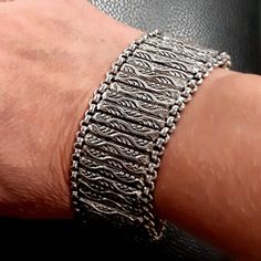 Byzantine bracelet 900 Sterling silver bracelet Byzantine bangle 900 Solid sterling silver bangle Interwoven bracelet Weaved silver bracelet Thick chain bracelet Unique silver braided bracelet Heavy solid silver bangle Unisex chain bracelet Men's bangle Thick interwoven silver bracelet Wide braided bracelet Silver woven bracelet Wide chain bracelet Weaved chain Weaving bracelet Weaving silver chain Thick woven chain Handcrafted Handmade silver chain bracelet Men's silver chain bracelet Byzantine Bracelet Weaving, Silver Braided Bracelet, Mens Sterling Silver Jewelry, Byzantine Bracelet, Bracelet Thick, Byzantine Jewelry, Bracelet Rope, Mens Bangles, Byzantine Chain