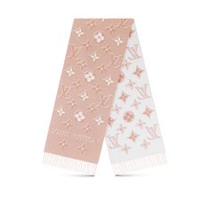 LOUIS VUITTON® - Lv Essential Shine Scarf - Pink Louis Vuitton Outfits, Megan Hess Illustration, Kash Doll, Swag Men, Monogram Pattern, Designer Scarves, Louis Vuitton Official, Silver Jewelry Fashion, Designer Accessories