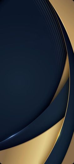 an abstract gold and black background with curves