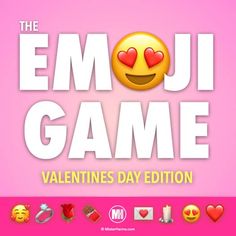 the emoj game valentine's day edition is available for pre - order today