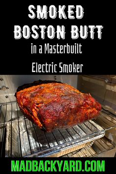 Step by step instructions for how to smoke a Boston Butt in a Masterbuilt electric smoker for making smoked pulled pork. #masterbuiltelectricsmokerrecipes #masterbuiltsmokerrecipes #masterbuiltelectricsmokerrecipespork #electricsmokerrecipes #electricsmokerpulledpork #bostonbuttrecipessmoker #porkshoulderrecipes #porkshouldersmokerrecipe #smokedpulledpork #smokedpulledporkrecipe Pork Loin Smoker Recipes, Smoker Recipes Brisket, Smoked Pulled Pork Recipe, Pork Shoulder Recipes, Homemade Salsa Recipe, Smoked Pulled Pork