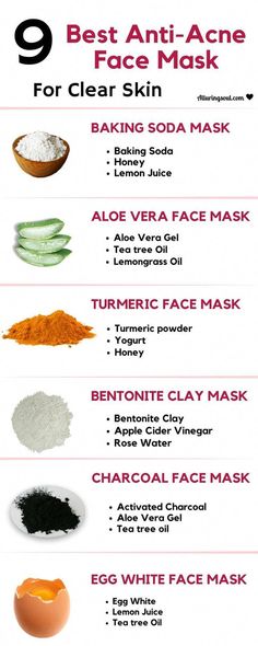 There are 9 Homemade Face Mask for Acne to get rid of acne from root. The one mask which gets you the desired result fast is ... Anti Acne Face Mask, Extreme Make-up, Skincare Organizer, Best Diy Face Mask, Turmeric Face Mask, Aloe Vera Face Mask, Acne Face, Acne Face Mask