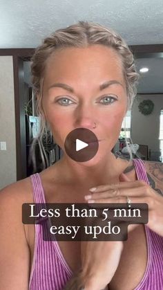 1.2K views · 5.6K reactions | My favorite go-to hairstyle when I’m working in the hayfield or mowing. You can always head over to my t!ktok where I actually talk breaking down the steps where I have more time in the videos to ❤️ #shorthairstyle #shorthairtutorial | Karissa Comer | Alan Jackson · Livin' On Love Alan Jackson, Pretty Hair, Hair Stuff, Pretty Hairstyles, Hair And Makeup, Places To Go, Braids, Hair Makeup