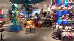 a store filled with lots of stuffed animals