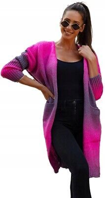 ad eBay - Long Purple Fuchsia Pink Pockets Cardigan Sweater Plus Size Many Sizes No Button - Buy Now, click the link (eBay) Sweater Plus Size, Sweater Plus, Pocket Cardigan, Women Sweaters, Long Trousers, Fashion Mistakes, Style Mistakes, Fuchsia Pink, 10 Pounds