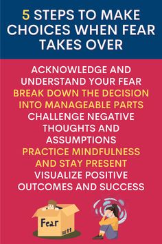 Navigating decisions while feeling overwhelmed? These proven strategies can help you manage fear and make confident choices for a brighter future. #PersonalGrowth #LifeDecisions Life Decisions