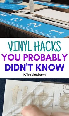 CRICUT VINYL HACKS YOU NEED TO KNOW Simple Vinyl Projects, Cricut Weeding Hack, Cricut Air 2 Projects Ideas, Cricut Joy Xtra Projects Beginner, Cricut Markers Projects, Jennifer Maker Cricut Tutorials, Things To Do With A Cricut, Cricut Binder, Things To Make With Cricut