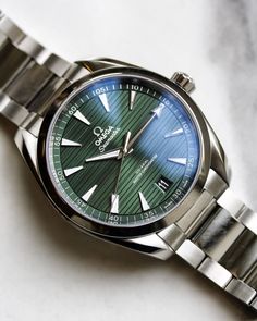 Tissot Mens Watch, Omega Watch Vintage, Omega Seamaster Aqua Terra, Stylish Watches Men, Omega Watches, Seamaster Aqua Terra, Rolex Watches For Men, Aqua Terra