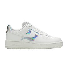 Find NIKE Wmns Air Force 1 Low ' Iridescent on Editorialist. Wmns Air Force 1 Low 'White Iridescent' Iridescent Lace-up Sneakers For Streetwear, Sporty Iridescent Low-top Sneakers, Iridescent Low-top Sporty Sneakers, Iridescent Sporty Sneakers For Streetwear, Sporty Iridescent Sneakers For Streetwear, Iridescent Lace-up Sporty Sneakers, Sporty Iridescent High-top Sneakers, Iridescent Sneakers With Round Toe For Sports, Casual Iridescent Sneakers For Streetwear