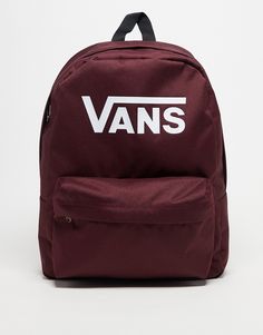 Accessoarer från Vans Gör din samling av resväskor komplett Logga Handtag ovanpå Fodrade remmar Vans Backpack, Two Piece Outfits Shorts, Sacs Tote Bags, Red Backpack, Festival Accessories, Sophomore Year, Vans Shop, Blazer And Shorts, White Trainers