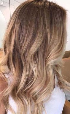 Blond Ombre, Ombre Hair Blonde, Balayage Blonde, Brown Hair With Blonde Highlights, Hair Color Light Brown, Blonde Hair Shades, Winter Hair Color, Trendy Hair Color