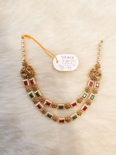 Emerald Earrings Wedding, Step Chain, Antique Necklace Gold, Latest Earrings Design, New Gold Jewellery Designs, Diwali Images, Gold Jewellry, 22k Gold Jewelry, Antique Jewellery Designs