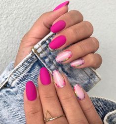 cute nails, cue nails acrylic, cute nails for summer, cute nail designs, cute nail ideas, cute nail art, pink nails, pink nail ideas, pink nail art, polka dot nails Ideas Uñas, Cute Pink Nails, Fancy Nails Designs, Dip Nails, Work Nails, Y2k Nails, Dots Nails, Art Nails, Dipped Nails