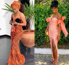 Asoebi Lace Styles Classy, Cord Lace Styles, Style Ankara, Nigerian Dress Styles, Aso Ebi Style, Classy Gowns