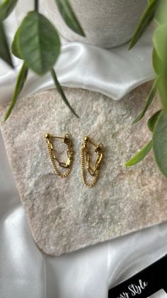 Anti tarnish 18k gold plated jewelry  skin friendly - hypoallergenic  waterproof high quality jewelry High Quality Jewelry, Gold Plated Jewelry, Quality Jewelry, Halloween Shopping, Jewelry Earrings Dangle, Etsy Earrings, Dangle Drop Earrings, 18k Gold, Dangle Earrings