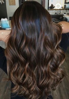 Bayalage Brunette, Highlights For Dark Brown Hair, Brunette Ombre, Brunette Hair With Highlights, Hair 2018, Balayage Brunette