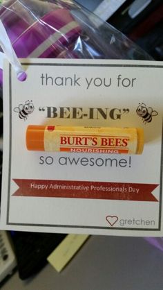 a sign that says bee - ing but's bees are so awesome to someone