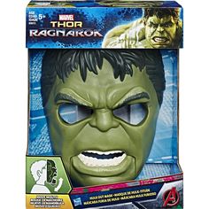 the hulk mask is in its box